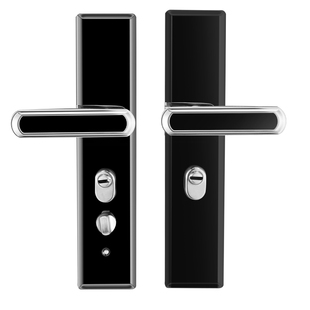 防盗门门把手通用型加厚手柄老式门锁配件入户门大门拉手执手锁具