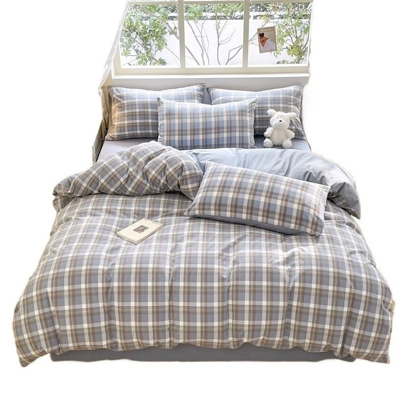 纯棉被套单件被单单人水洗棉全棉被罩宿舍被芯套枕套四件式床组,床上用品,被套,淘宝优惠券,粉丝福利购,淘宝优惠卷