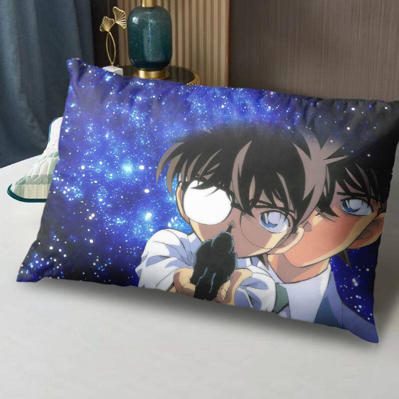 名侦探柯南枕头怪盗基德枕芯枕套装幼儿园学生宿舍抱枕床上用品