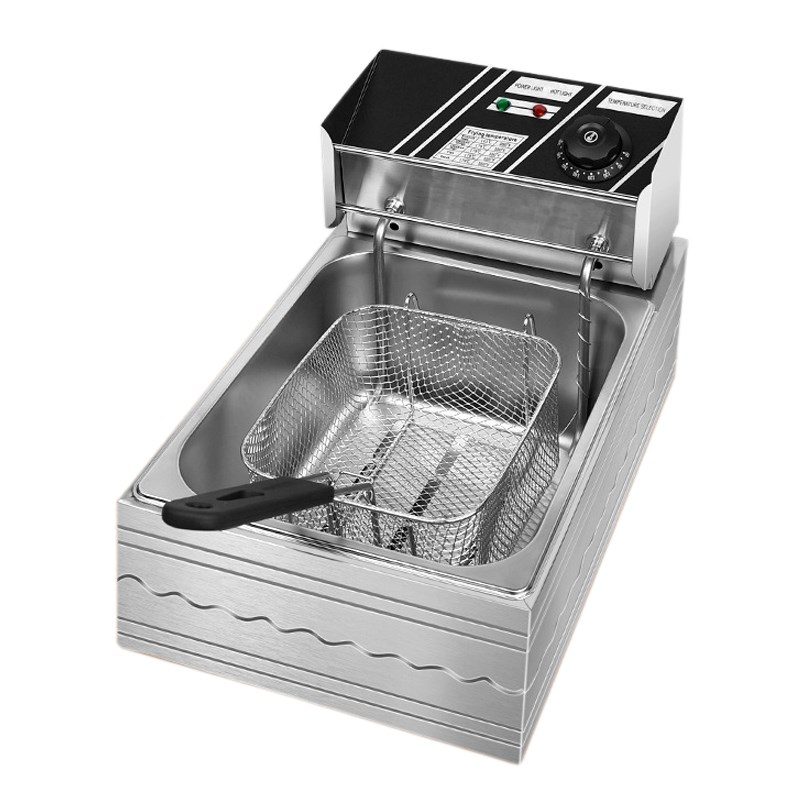 电炸炉商用油炸锅大容量单双缸油炸机摆摊设备机器恒温定时炸薯条