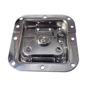 安望大号蝴蝶锁扣平边航空箱机柜箱道具箱铝箱锁扣木箱搭扣箱扣