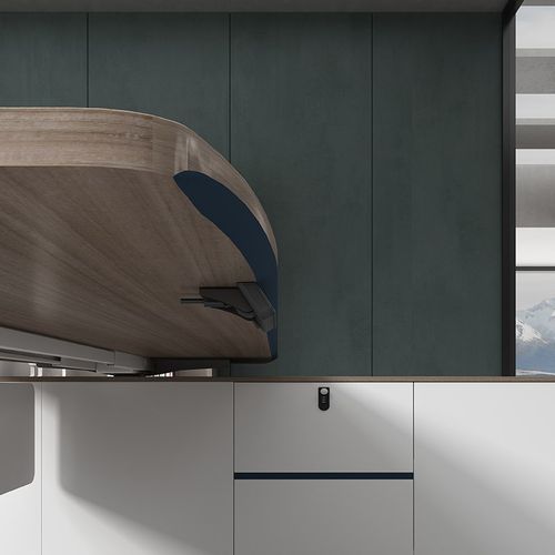 智能双电机电动升降桌电脑桌书房办公桌老板桌主管桌班台升降班台