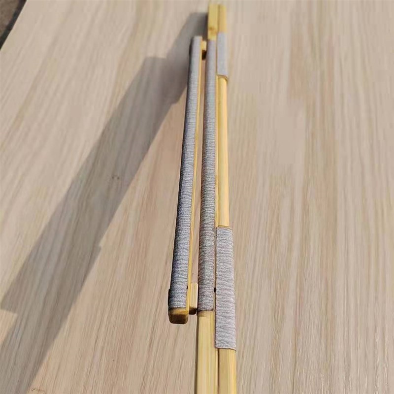 画眉鸟笼配件精品站杠砂杠画眉鸟练爪磨砂杠竹节站杠33-37公分