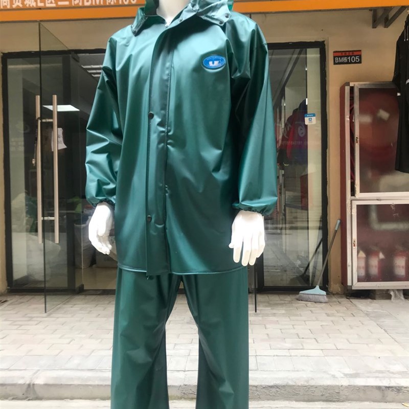牛筋分体雨衣雨裤成人男女雨衣户外骑行雨衣农业渔业施工雨衣