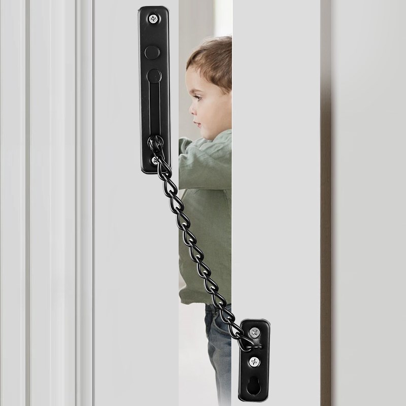 防盗链门链防盗门内反锁扣插销酒店门内安全锁防盗扣门栓门锁卡扣