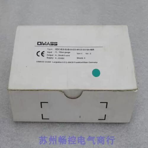 议价DMASS压力开关 EDC-B26-B-BI-A-025-M124-G1/4A-NBR