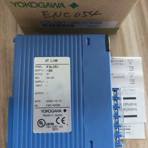 议价 YOKOGAWA 模块 F3LC51-2N