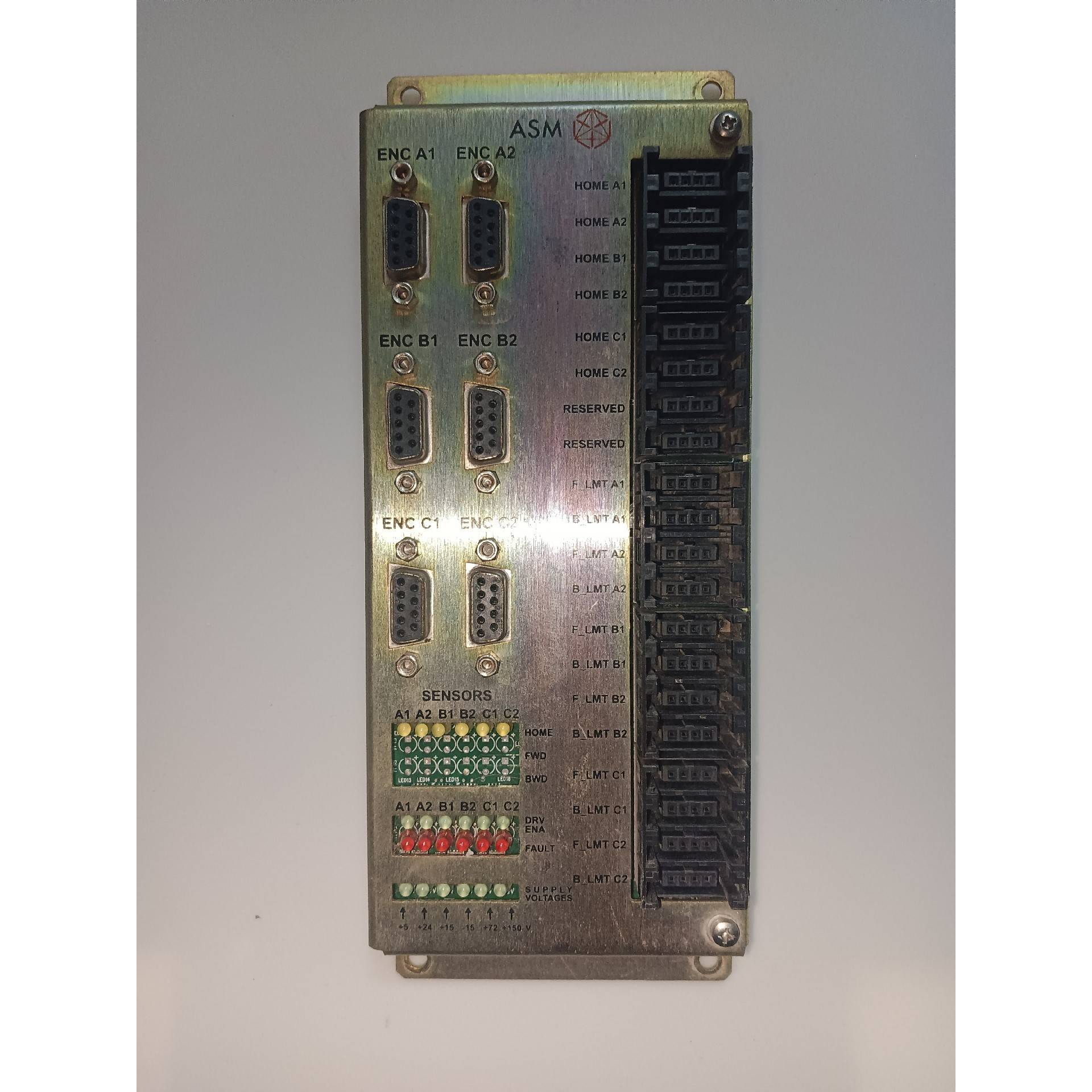 议价ASM设备驱动箱电路板 64-20916 REV-B 二手拆