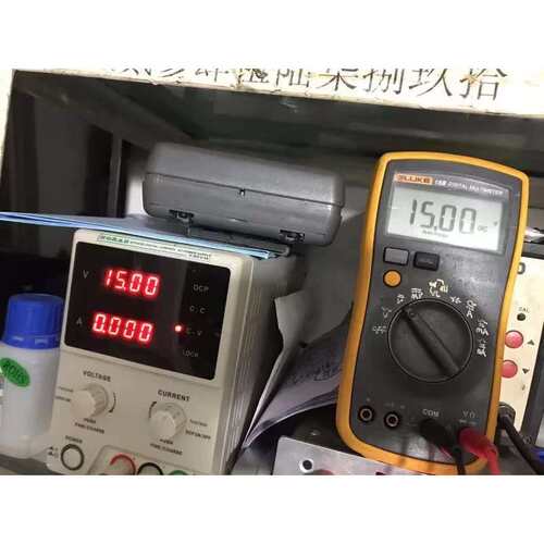 价福禄克15b，17b功能正常，简单测试精度还可以，牛屎换了硬议价