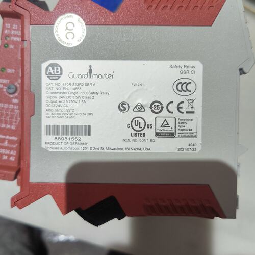 议价安全继电器440R-S13R2440R-S12R2440R-S13R2S