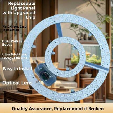 节能高效吸顶灯Led替代光源圆形Led灯面板灯芯磁超亮强磁客厅卧室