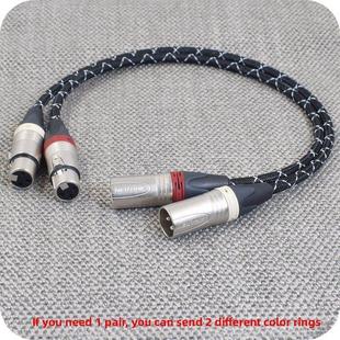美国百通+瑞士Nutril Xlr Xlr平衡电缆Dac放大器音频电缆3芯Xlr公