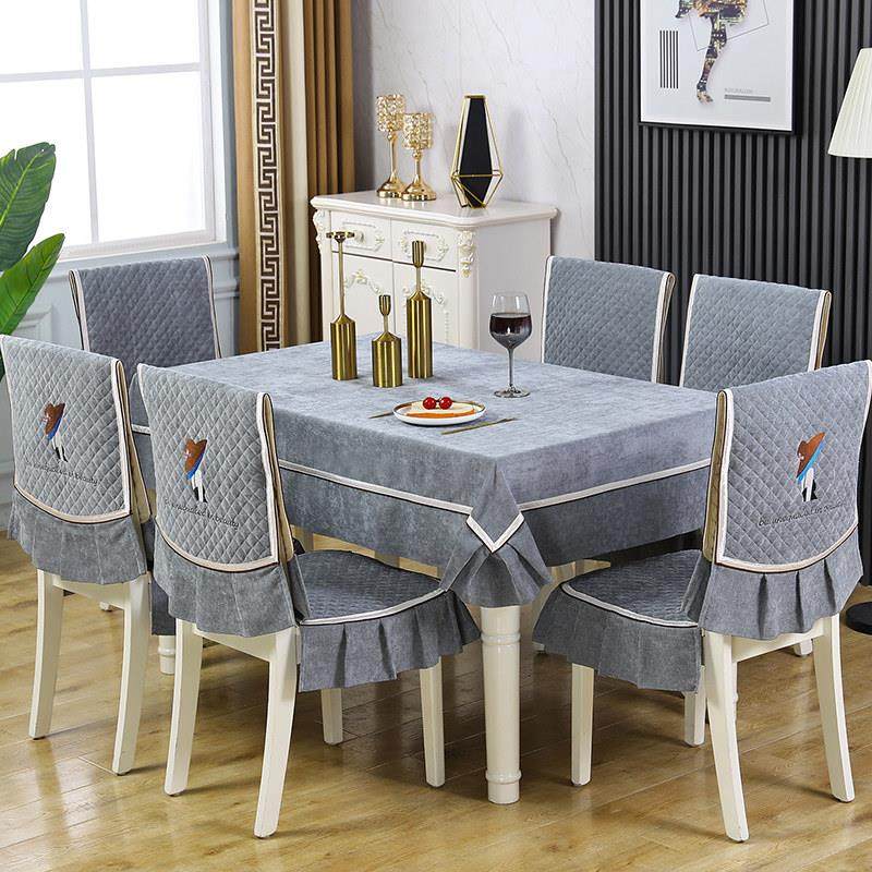 餐桌布椅套椅垫套装茶几桌布布艺长方形椅子套罩简约现代家用定制,居家布艺,桌布,淘宝优惠券,粉丝福利购,淘宝优惠卷