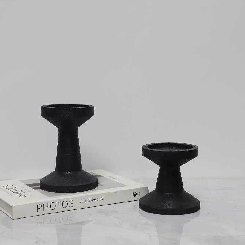 轻奢罗马柱洞石烛台摆件浪漫氛围装饰品家居餐厅样板间蜡烛台摆设,家居饰品,烛台,淘宝优惠券,粉丝福利购,淘宝优惠卷