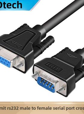 Dite Rs232 9针直通交叉串口数据线9孔Com口公转公转母转母可定制