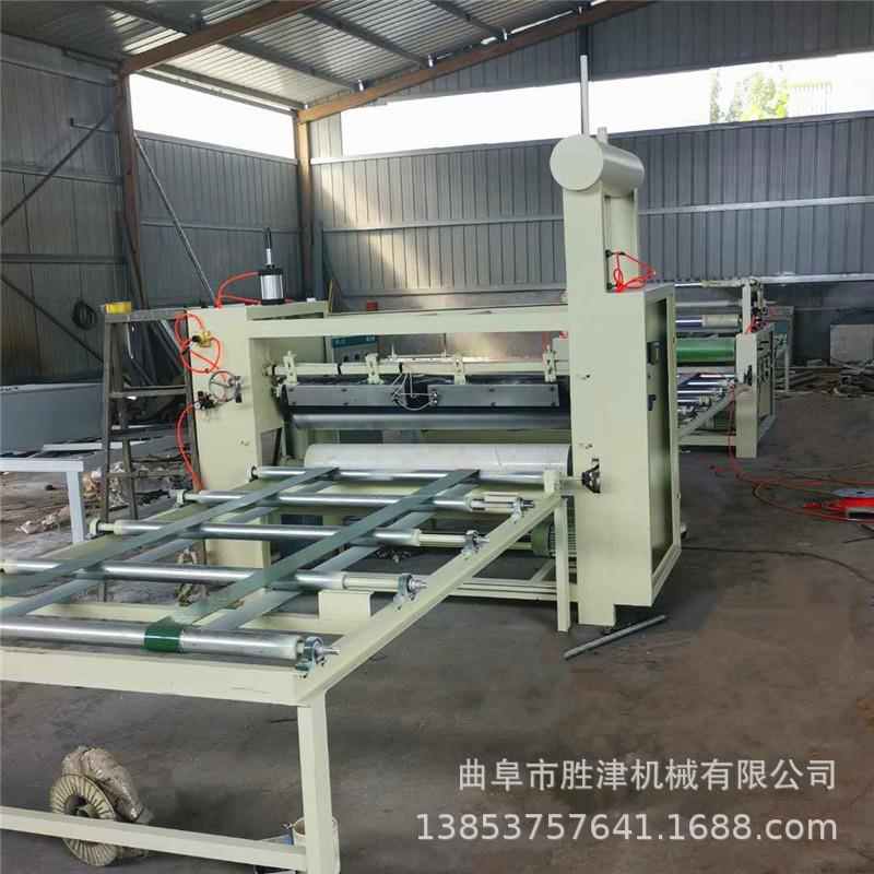 木饰面贴PET平贴机 高光板上贴pet膜贴面机 木饰面PET热压贴合机