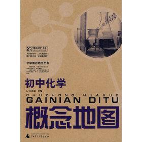 【正版书包邮】中学概念地图丛书初中化学概念地图阳文凰广西师范大学出版社