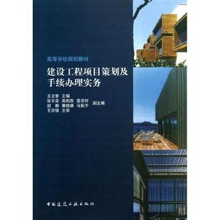 【正版书包邮】建设工程项目策划及手续实务王文睿中国建筑工业出版社