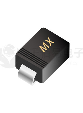 SMBJ48A 贴片SMB 晶导微 600W功率 丝印MX TVS管 单向 瞬变二极管