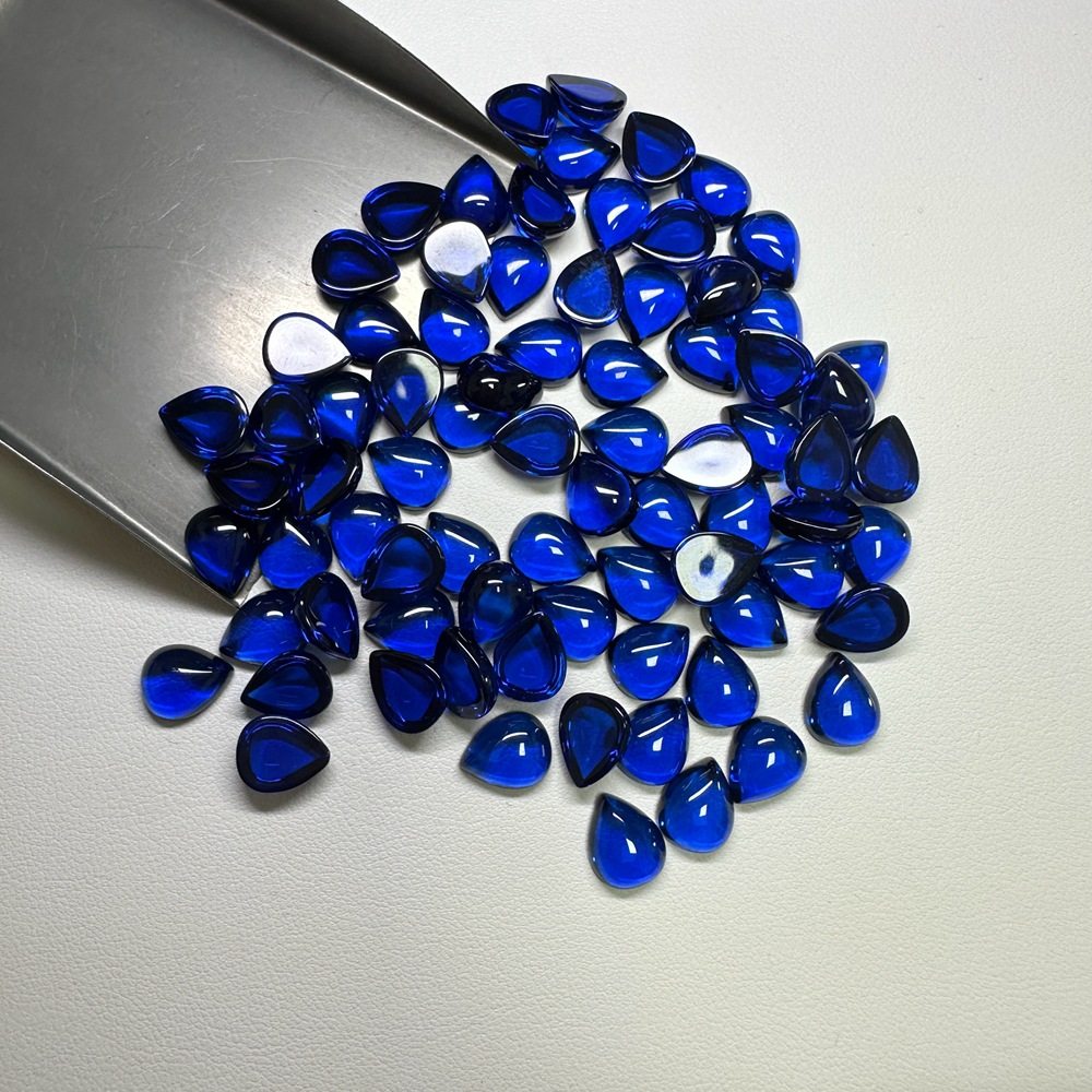 厂家现货批发3×5~8×10蛋形梨形113#尖晶蓝合成耐高温裸石宝石,电子元器件市场,电线扎带/束线带,淘宝优惠券,粉丝福利购,淘宝优惠卷