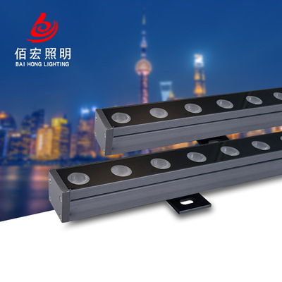 LED洗墙灯户外亮化园亭景观市政18W24W洗墙24v广告护栏灯