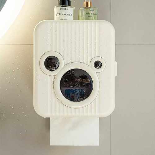 卷纸盒创意免打孔壁挂式纸巾盒卫生间置物架多种出纸方式盒厕纸盒
