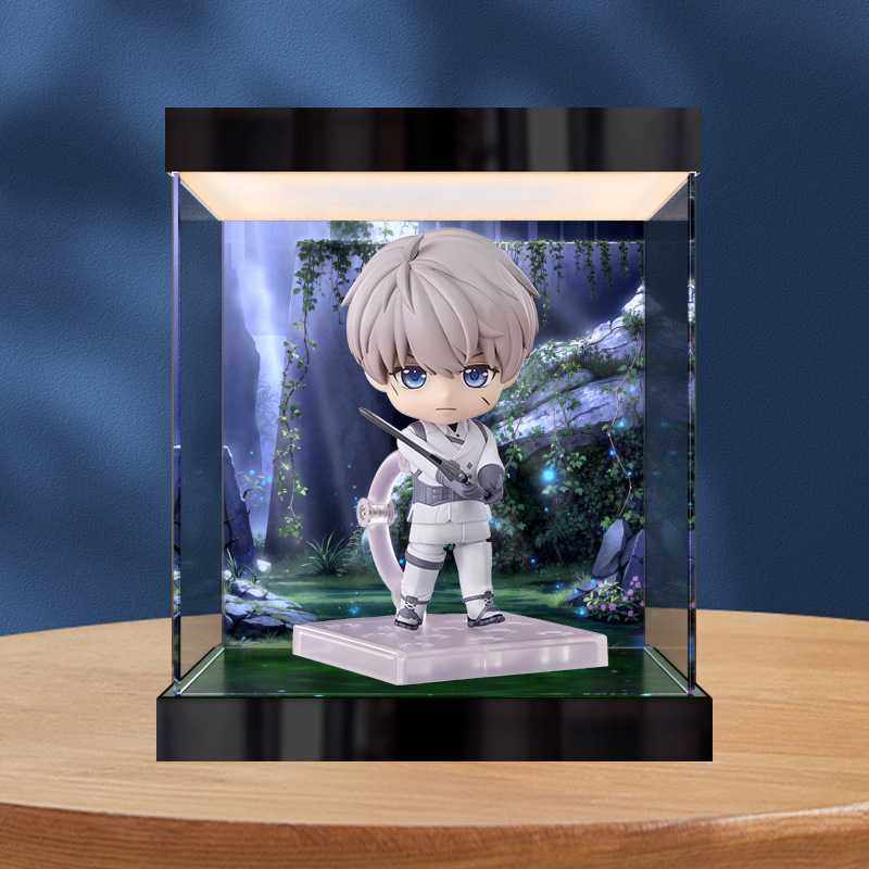 适用 GSC 粘土人 恋与深空 沈星回 手办模型灯箱高清亚克力收纳盒,收纳整理,手办收纳盒,淘宝优惠券,粉丝福利购,淘宝优惠卷