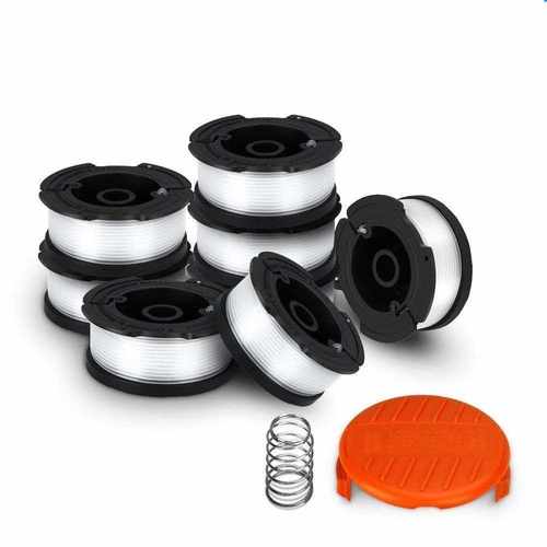 替代BLACK+DECKER AF-100-3ZP更换线轴割草线 尼龙割草头 打草绳