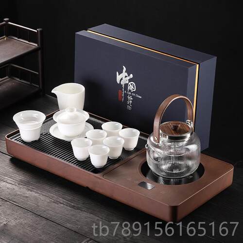 新款薄羊脂玉茶具盖套组家胎用2025新款轻奢高白瓷陶瓷碗高端功档