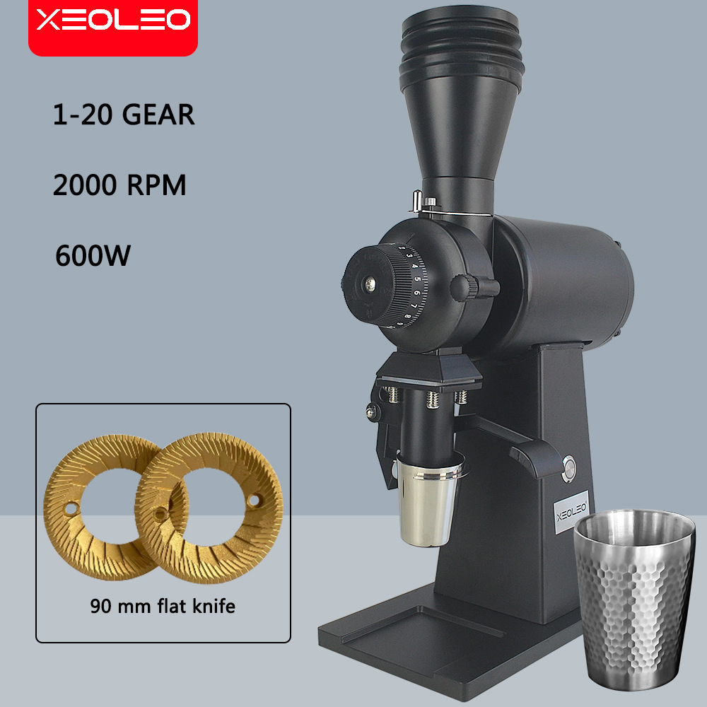 小魔王电动磨豆机定量大容量研磨机钛金磨芯意式手冲咖啡磨粉器