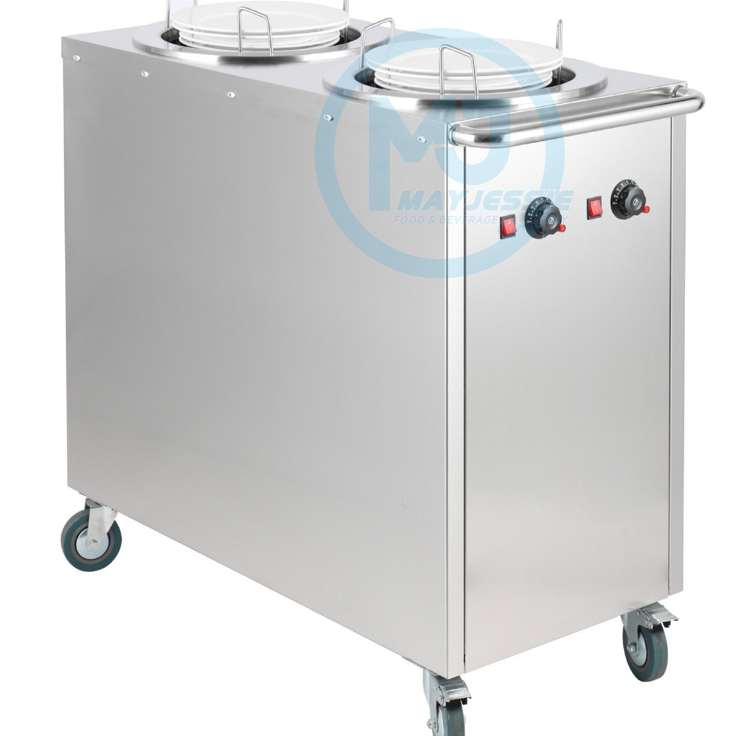 工厂直销商用暖碟车电热双头不锈钢加厚加热暖杯柜家用厨具保温