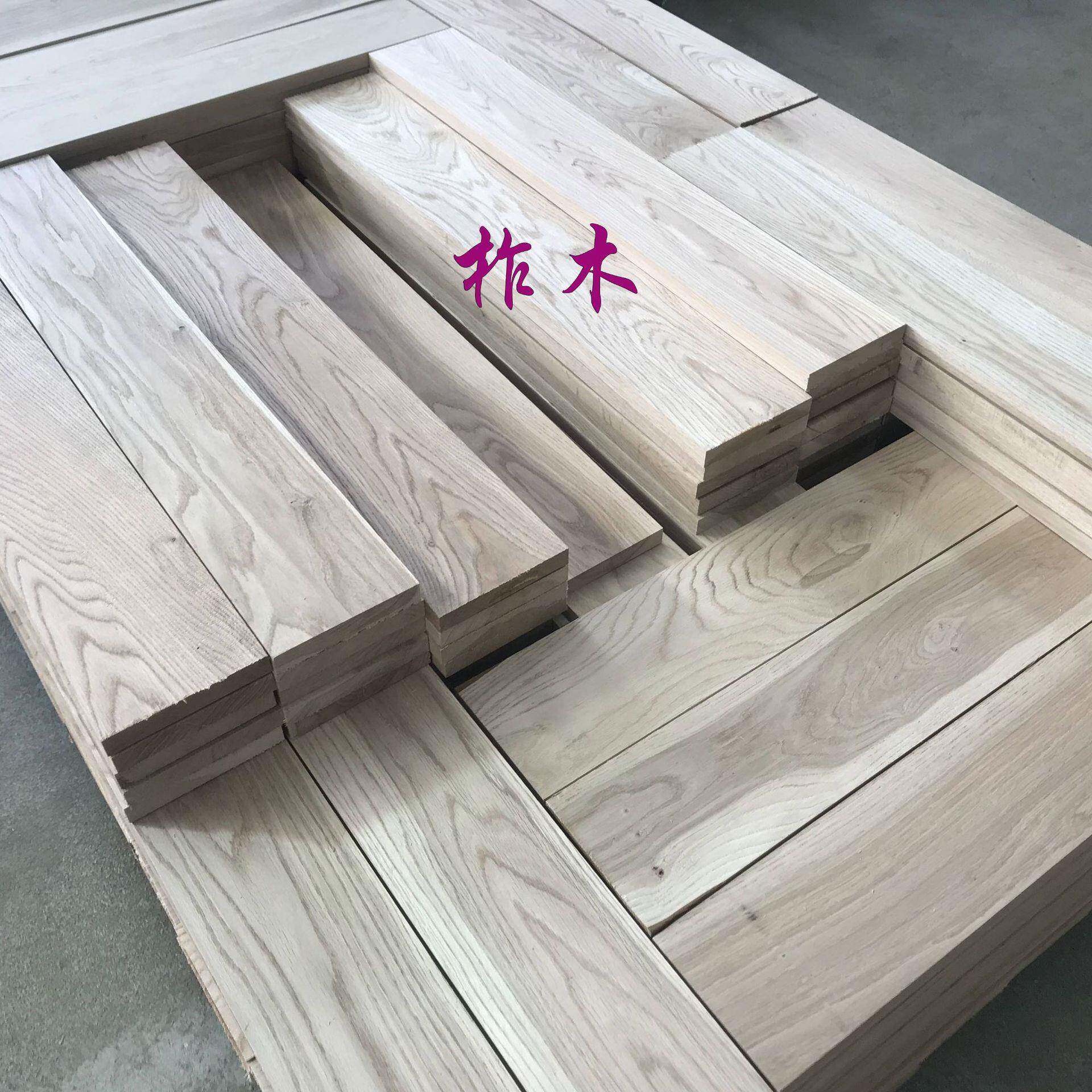 源头烘干柞木板材东北实木柞木仿橡木
