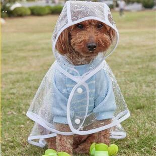 狗狗雨衣泰迪专用小中型犬柴犬小狗雨披防水宠物衣服柯基四脚狗子