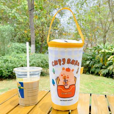 奶茶保温袋杯套户外便携式保冷防烫铝箔可手提水杯保护套吸管饮料