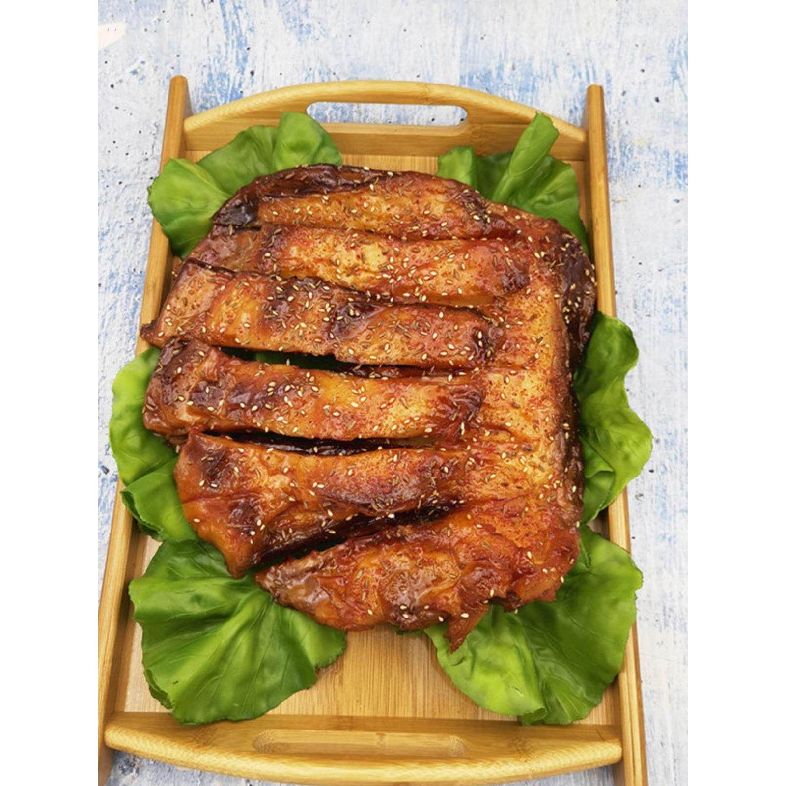 仿真烤羊排烤羊腿烤羊蹄烤羊肉串假样模型食品烤箱集成灶道具展示