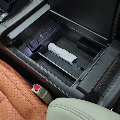 适用23款丰田ALPHARD/VELLFIRE40系扶手箱储物盒升级款埃尔法专用