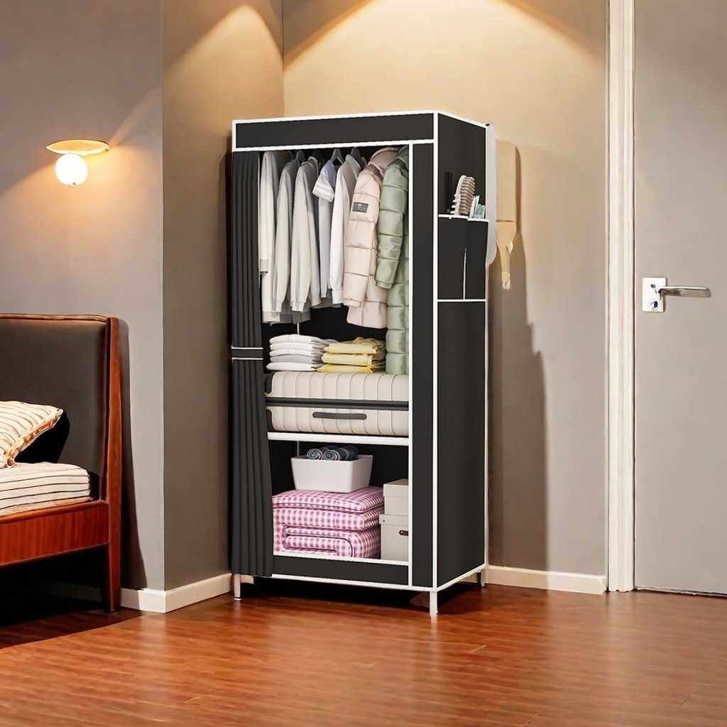 简易衣柜卧室柜子家用组装布衣柜出租房收纳衣橱储物衣架收纳柜,住宅家具,简易衣柜,淘宝优惠券,粉丝福利购,淘宝优惠卷