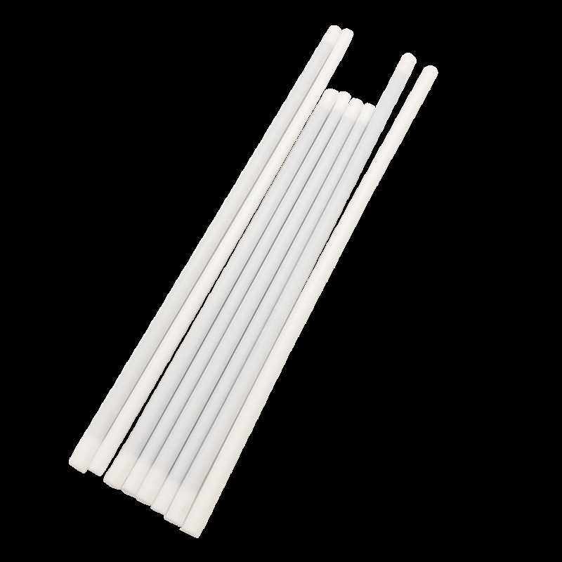 聚四氟搅拌棒 F4特氟龙实验室手动搅拌杆搅拌棒/不锈钢芯搅拌棒