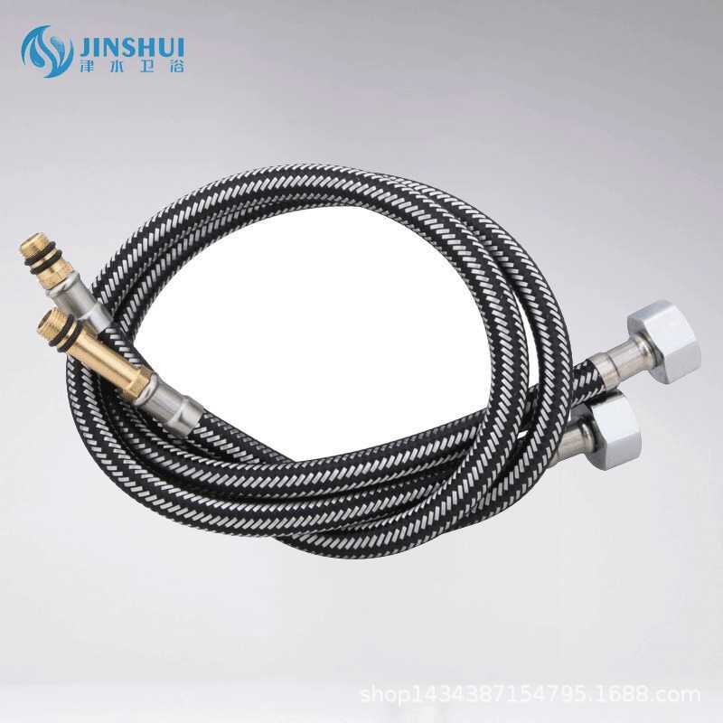 供应防爆编织软管 尖头软管 厨房面盆龙头单头管混编丝尖嘴管