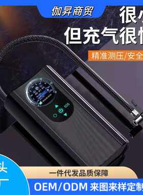 车载充气泵小型汽车筒便携式打气筒轮胎电动打气泵（汽车插电款）