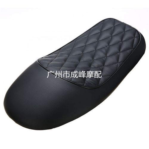 53cm长度驼峰款CG125摩托车坐垫 复古改装 Cafe复古座包 带卡扣