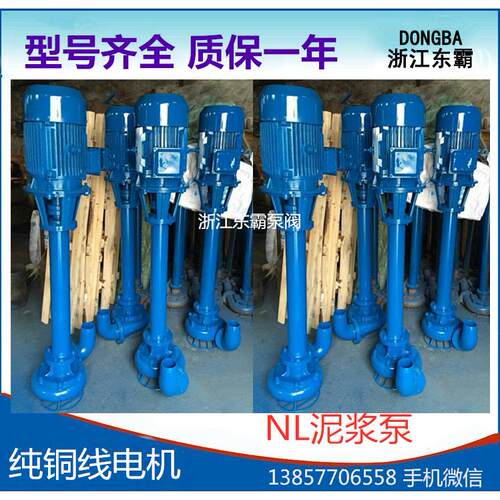 NL泥浆泵 液下泥浆泵 长轴污泥泵无堵塞养殖化粪池淤泥泵厂家直销