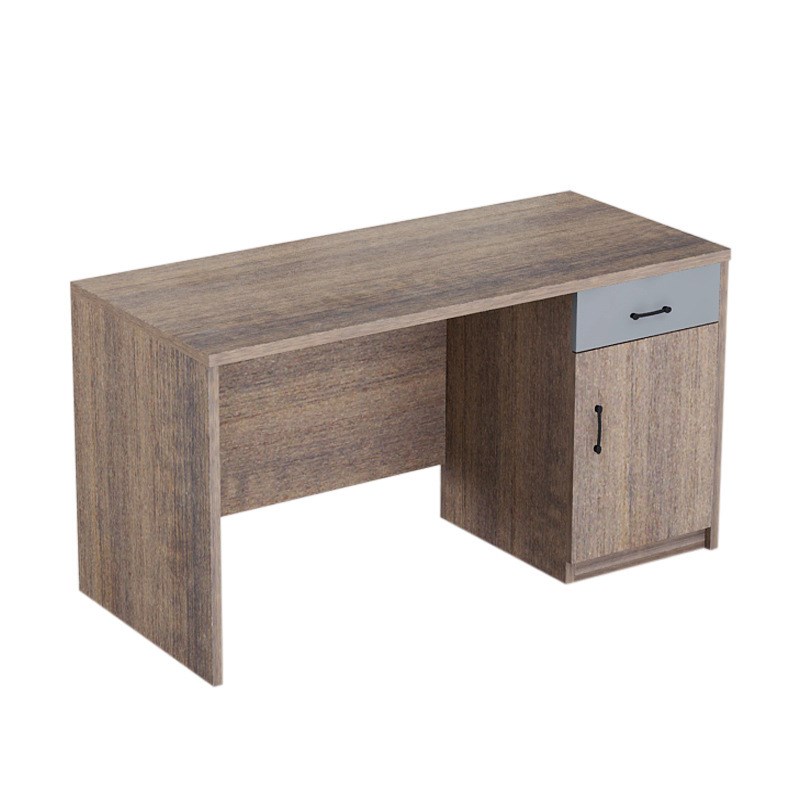 简约现代办公桌办公室单人工作台电脑桌家用台式书桌职员桌椅组合