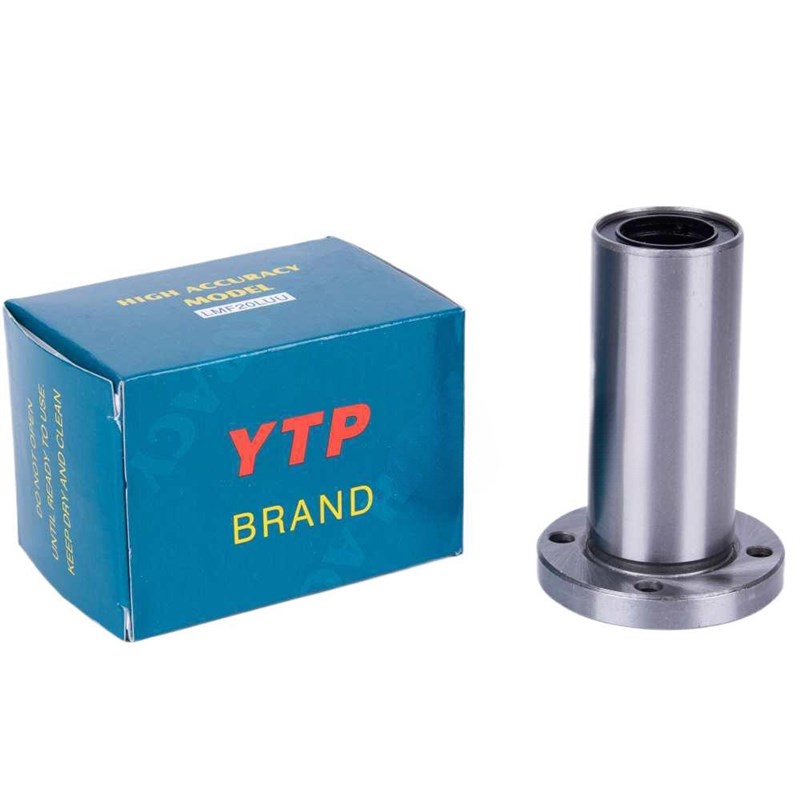 YTP加长圆法兰直线轴承LMF6 8 10 12 13 16 20 25 30 35 40 50LUU