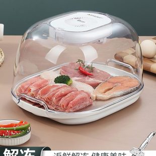 德国恒温解冻神器卡优速导热板家用快速解冻肉机食物保鲜解冻器