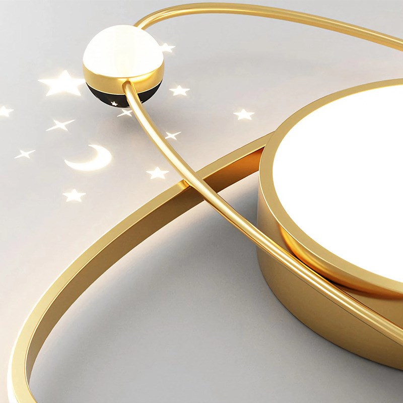 新品设计师推现代轻奢吸顶灯ZY439金房间卧室客厅灯全屋套餐组合