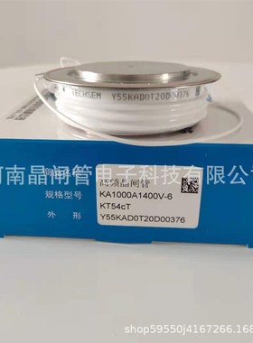 TECHSEM台基可控硅Y55KAD1200A1200V1300V1400V中频炉高频晶闸管