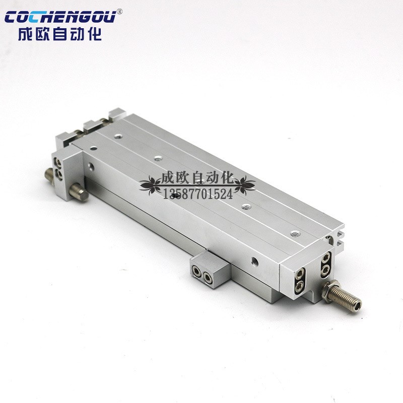 双轴型精密滑台气缸HLQL/HLQ 12X10X20X30X40X50S/AS/AF亚德客型