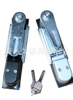 全锌合金MS818 黑色方形锁 电柜箱锁 设备平面锁 电柜门锁