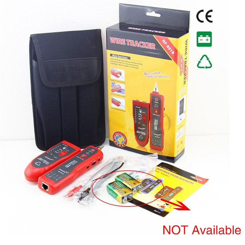 NOYAFA NF-801R寻线仪英文版 Network Cable Tester Wire Finder